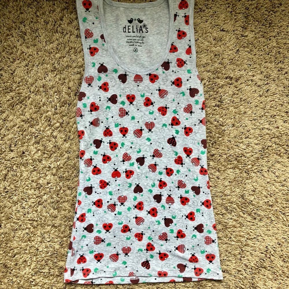 Ladybug Tank Top